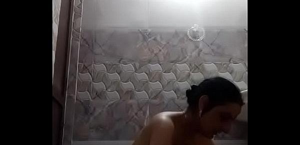 Indian horny woman bathroom fan images