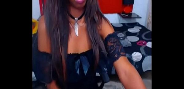 Ebony On Cam