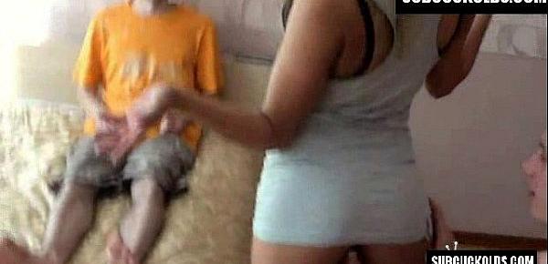 Russian cuckold tube Sex Videos image