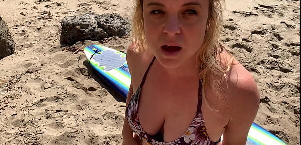 My wife a beach Sex Videos