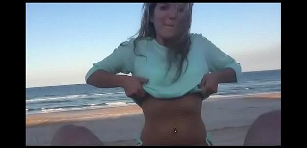 Exotic beach amateur Sex Videos picture